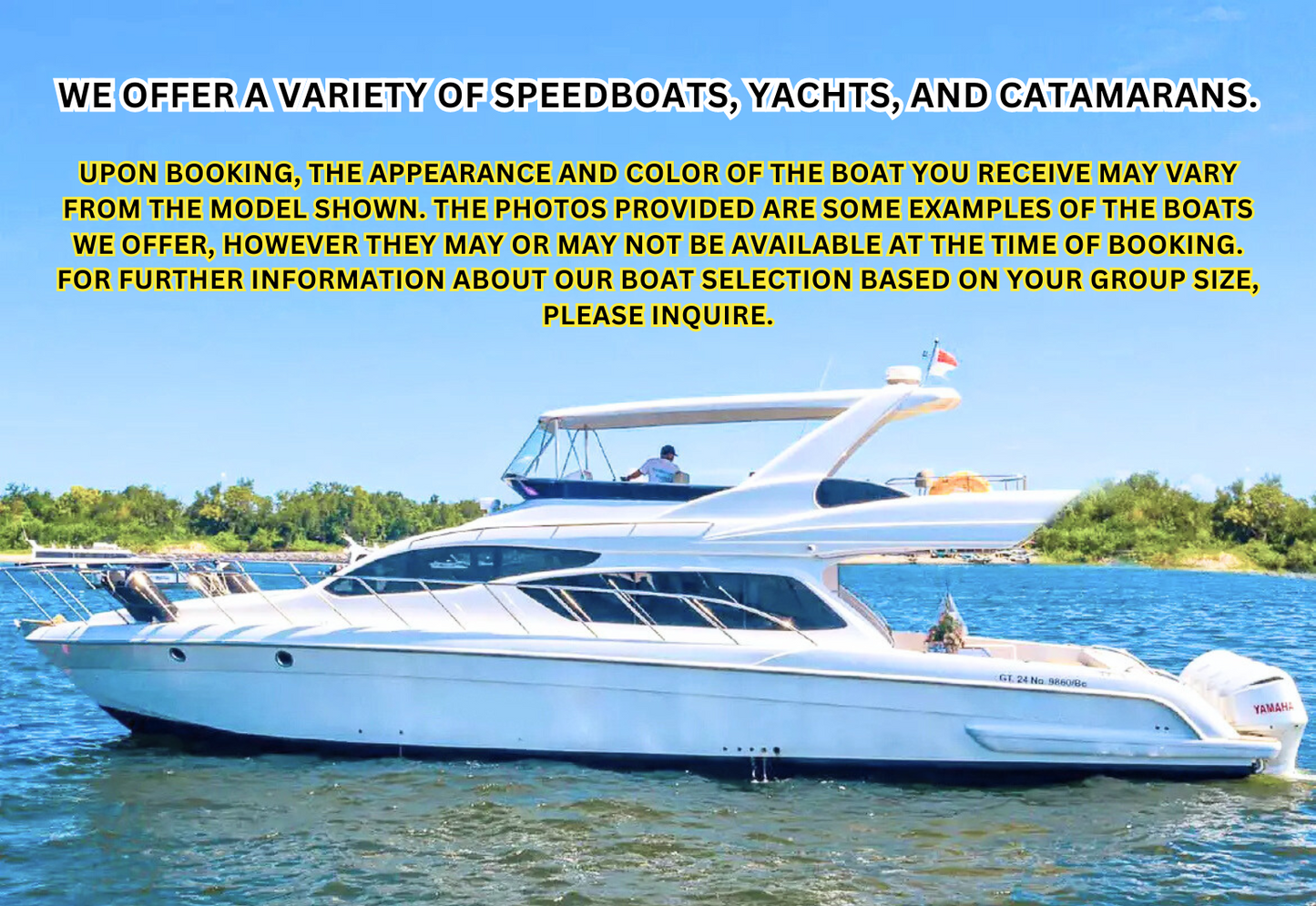 Private Yacht Tour